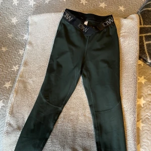 Träningskläder ICIW - Tre träningsplagg från ICIW. Sparsamt använda/nyskick. Croppad t-shirt, mörkblå/melerad med hög hals, xs. Nypris 399, nu 200. Seamless tights med scrunch, mörkgröna, s. Nypris 699, nu 300. Tights med v-form i linningen, mörkgröna, s. Nypris 799, nu 300.