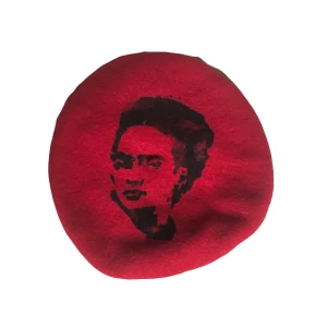 frida kahlo basker!! - fint skick!! hemmagjort print!! 🌷🌷