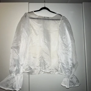 Blus  - Genomskinlig blus i fint skick 