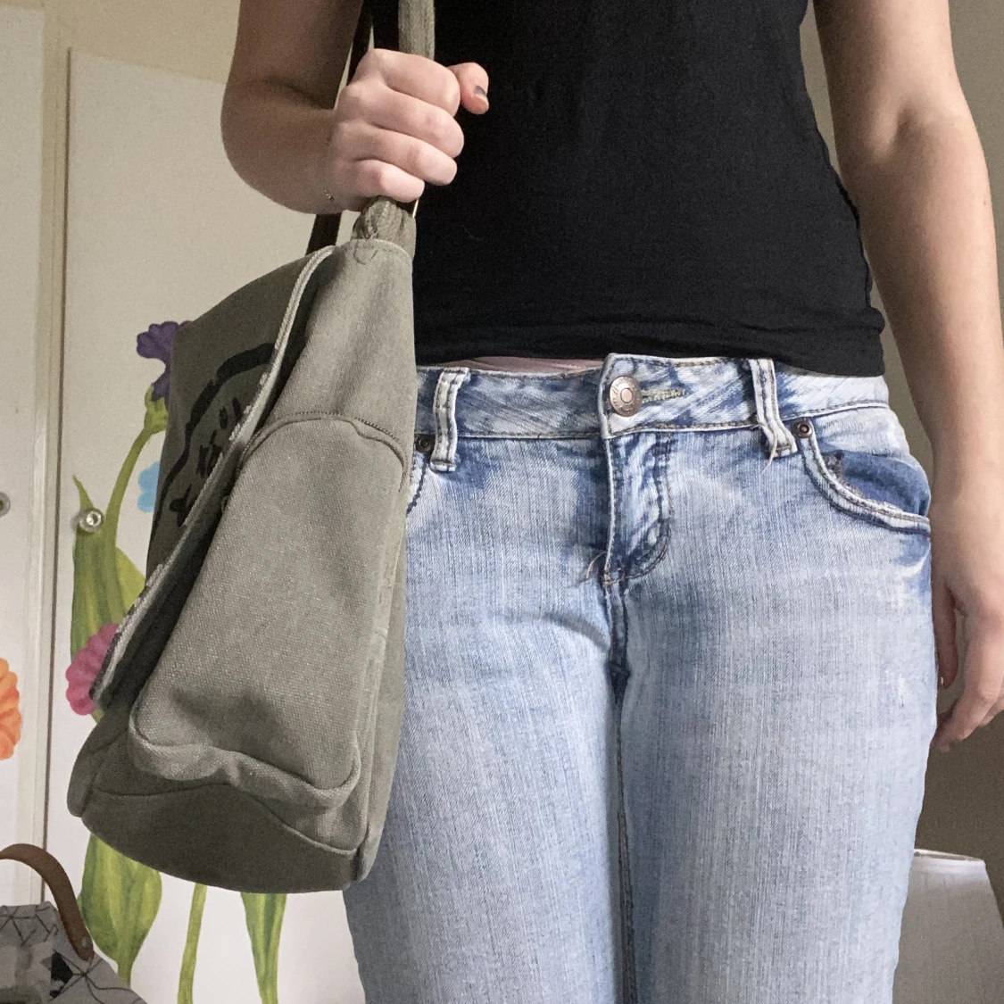 Messenger bag grön - 90