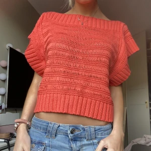 Stickad tröja - Så sjuk snygg unik stickad tröja❤️