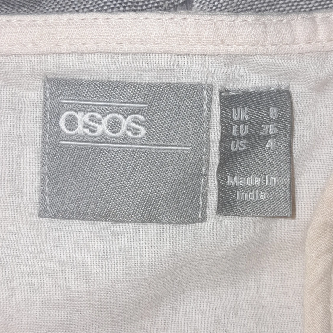 Ljusrosa/beige klänning  - 90