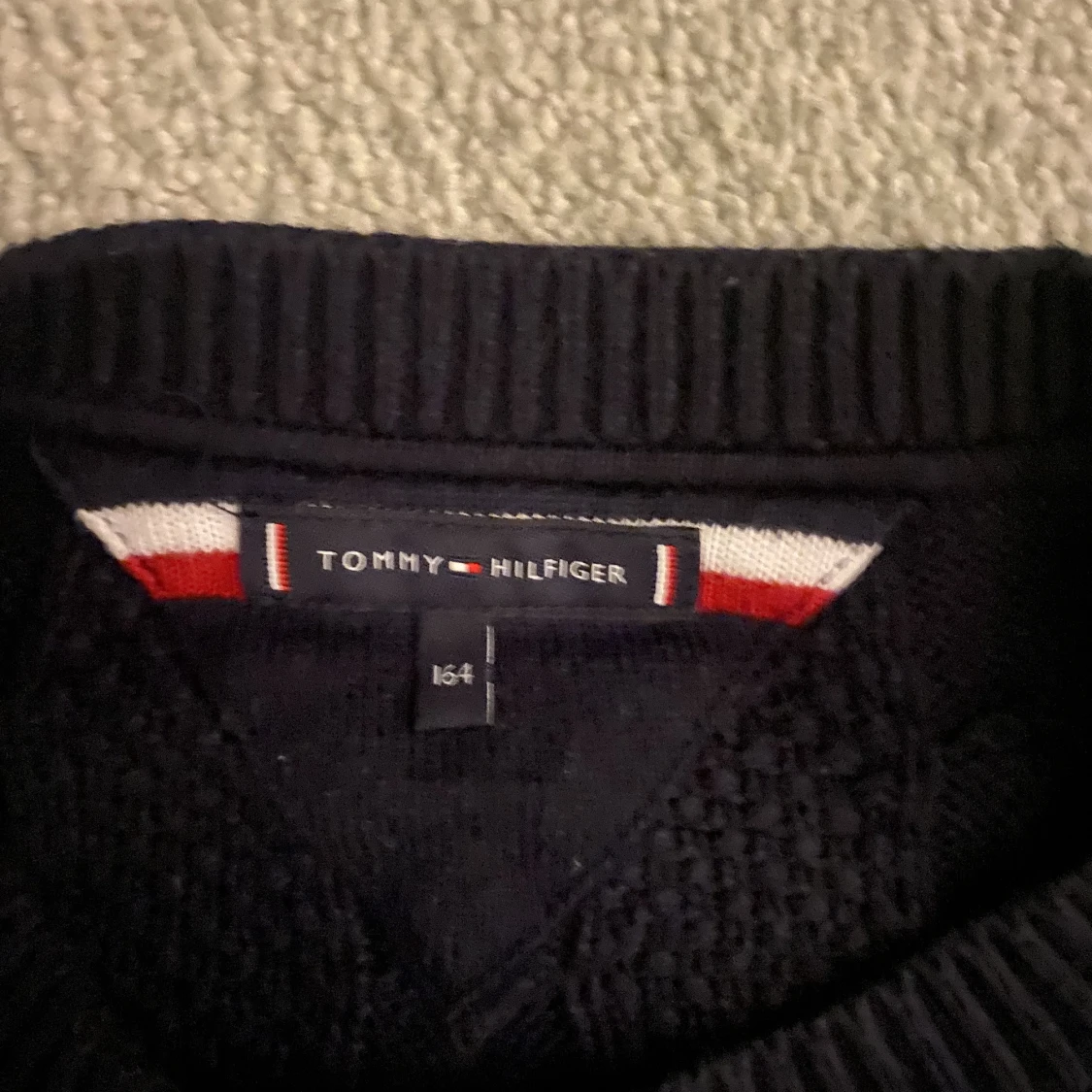 Tommy hilfiger kabelstickad - 91