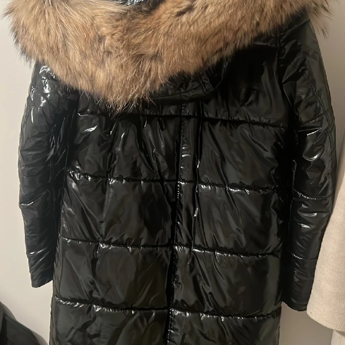 Vinterjacka med äkta päls - 90