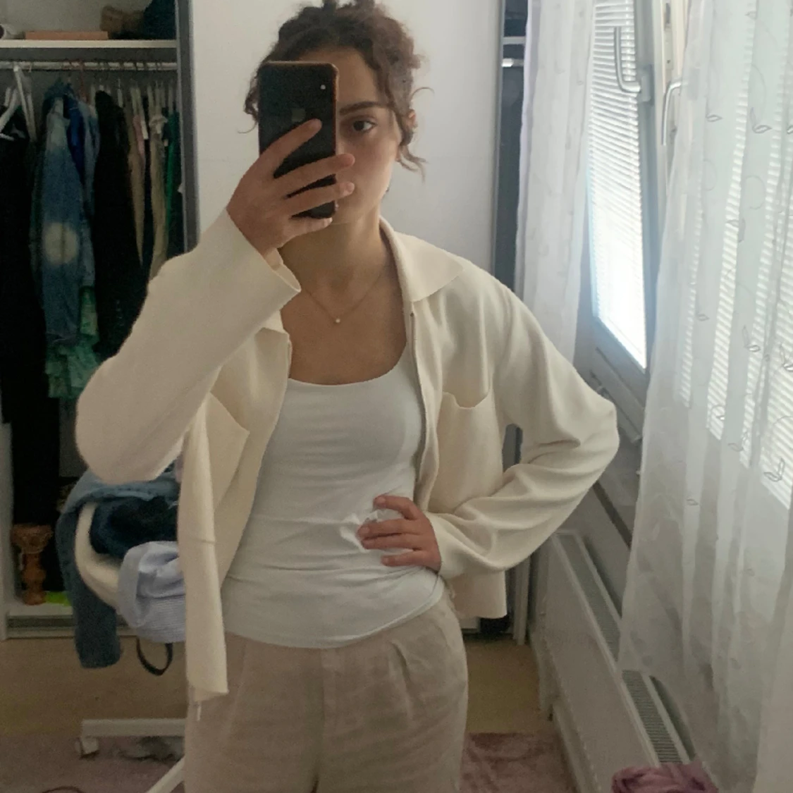 Ålhens kofta med dragkedja - 90