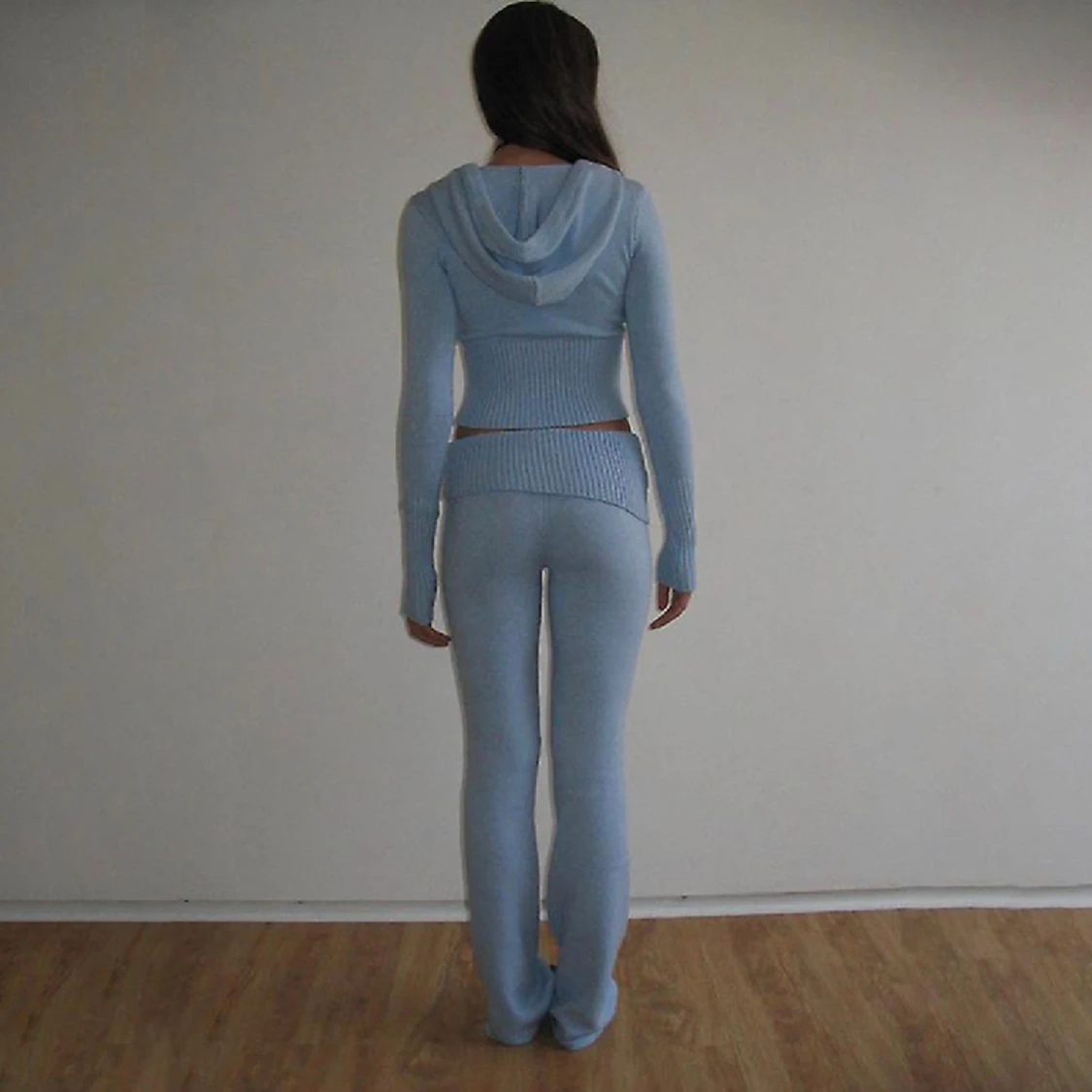 Y2k stickad 2 piece  - 90