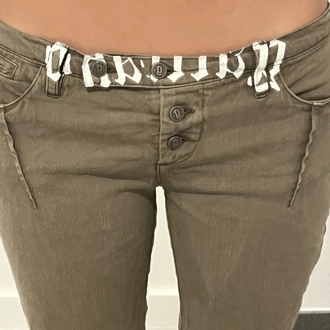 Lågmidjade jeans - 90
