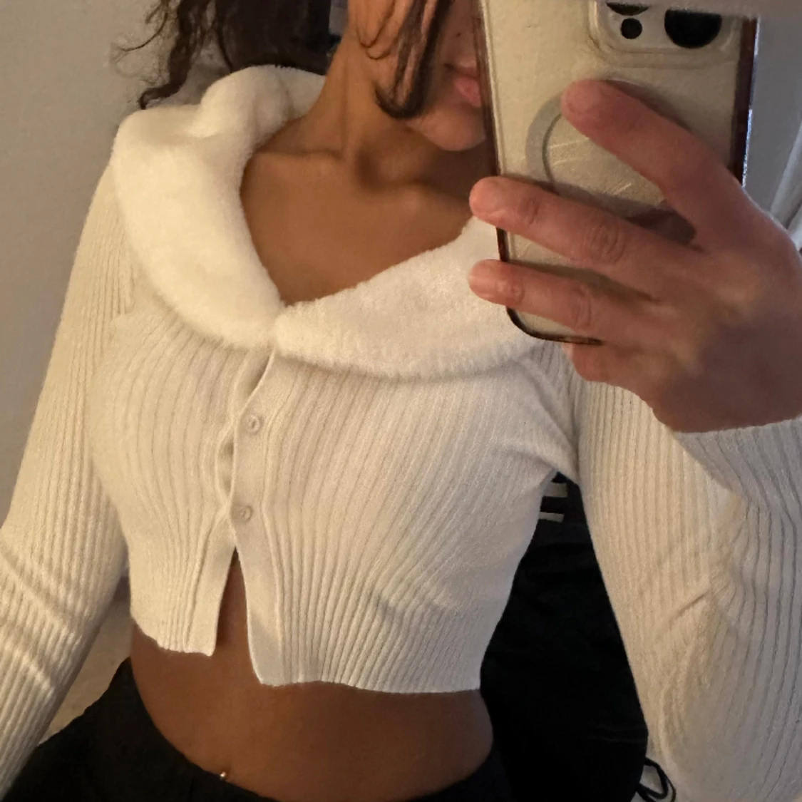 Tröja med snygg detalj