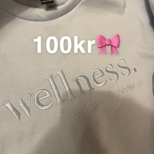 Ljusblå tjock Tröja - Denna super sköna och extremt tjocka ljusblåa college tröjan! Aldrig använd!