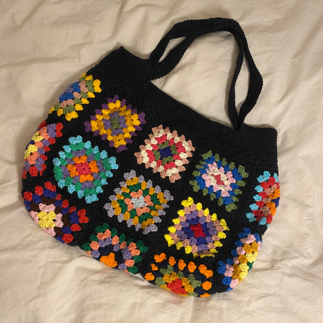 ♥Granny square tote bag♥
