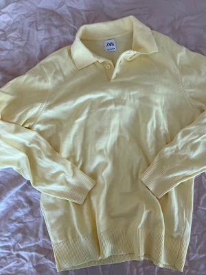 Zara tröja långärmad piké  - Piké med långa ärmar från Zara