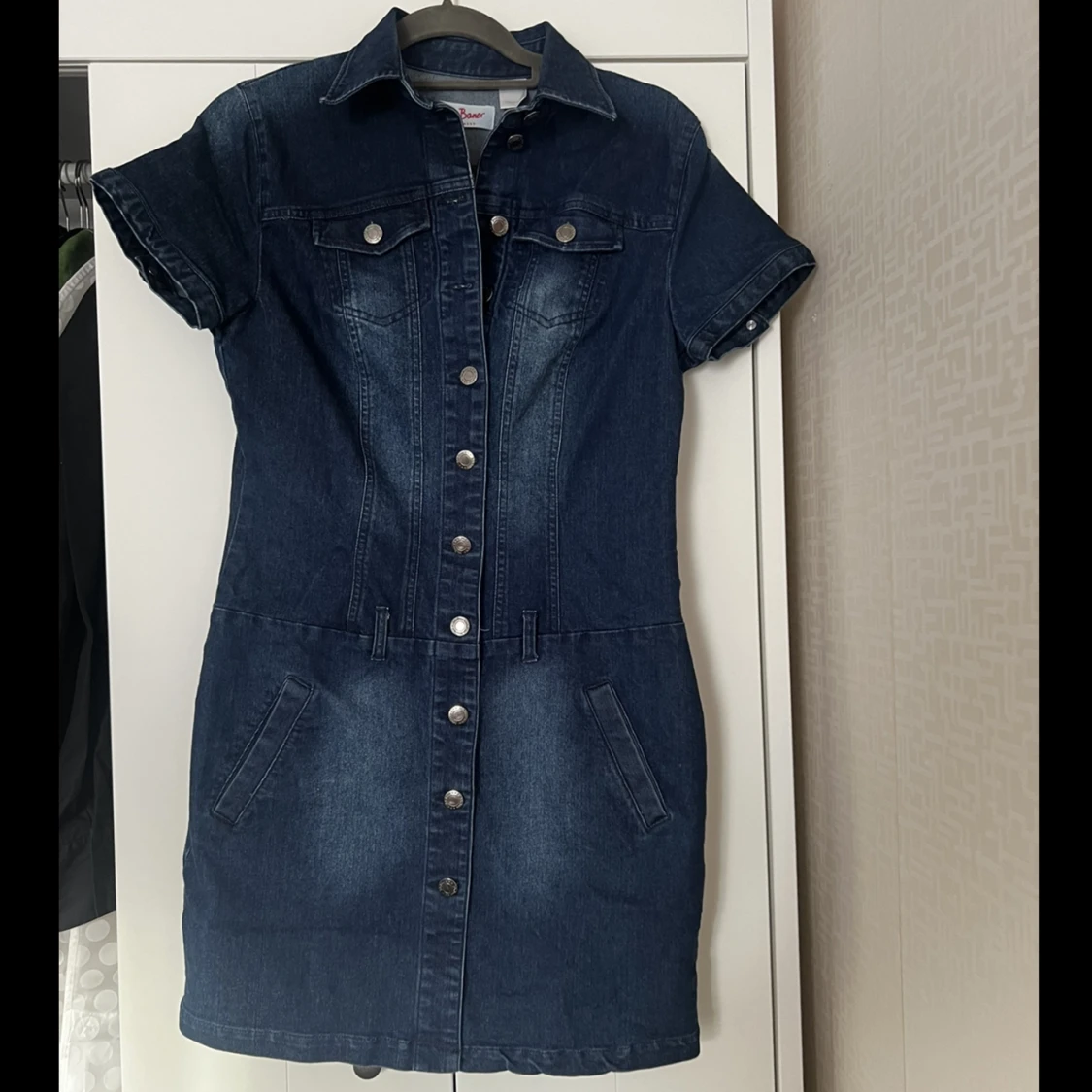 Vintage jeansklänning denim dress - 90