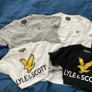 4st Lyle & Scott t-shirts  - 4st använda men fina t-shirts, storlek 12/13år