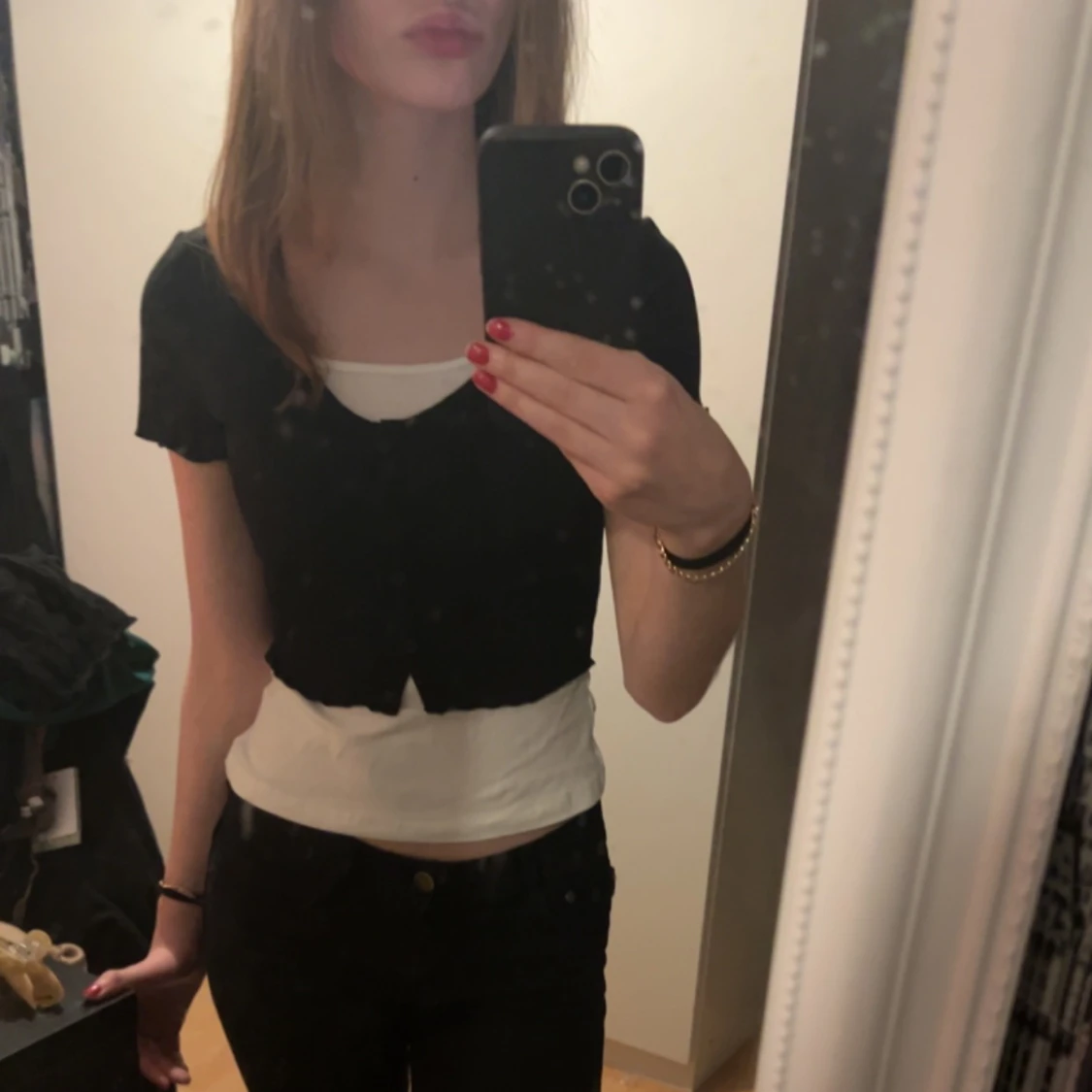 Kort tshirt - kofta - 90