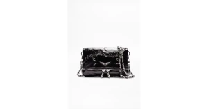 Zadig Voltaire rock staples bag Limited edition  - Säljer nu min fina Limited Edition Zadig-väska eftersom den inte kommer till användning. Lädret på väskans ena kedja gick sönder hos den förra ägaren, då lagades den och har inte gått sönder så länge jag har haft den🥰 Nypris= €350 pga kedjan lägre pris💕