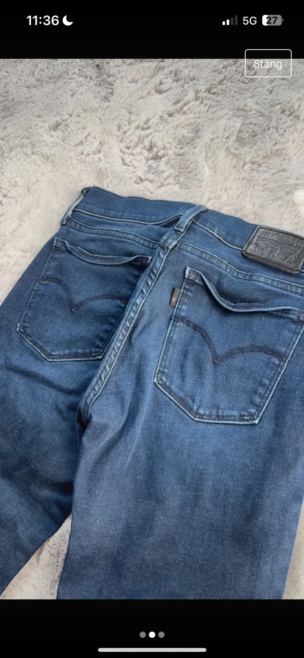 Snygga Levis jeans i stel 26. Jeans & Byxor.