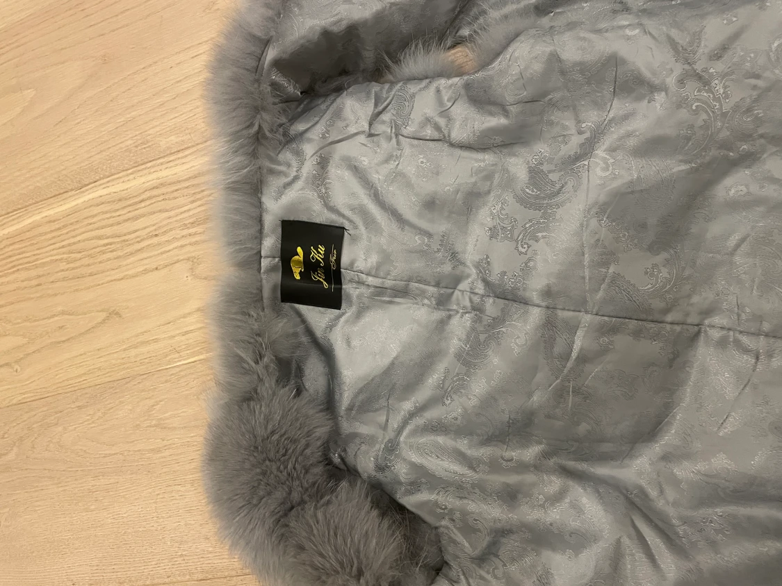 Pälsväst grå  - 90