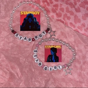 Starboy - Starboy stargirl❤️1 för 30, båda matchande 60kr  Mät din handled så gör jag ett armband som passar just för dig! 🩻🩷