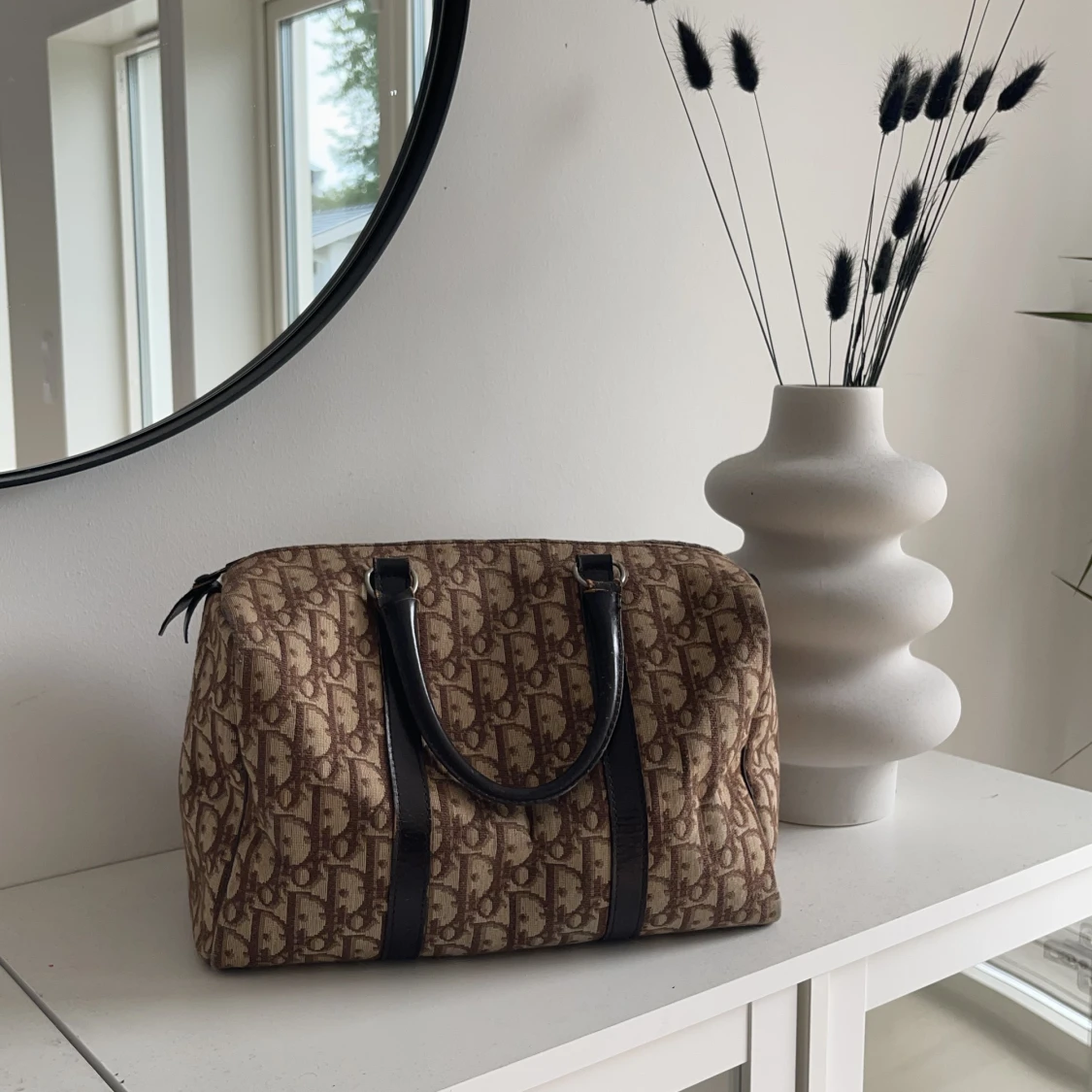 Dior vintage canvas bag - 90