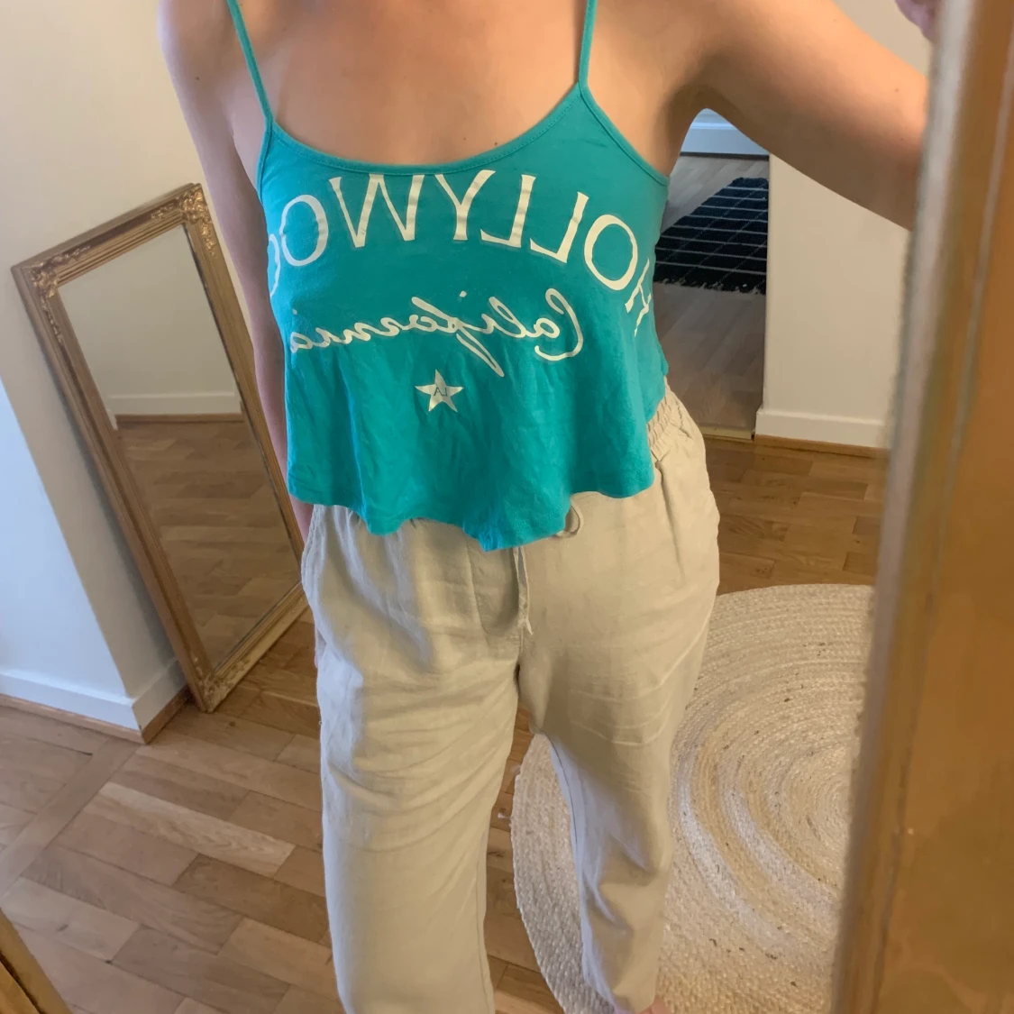 Kort linne från H&M Divided i strl S