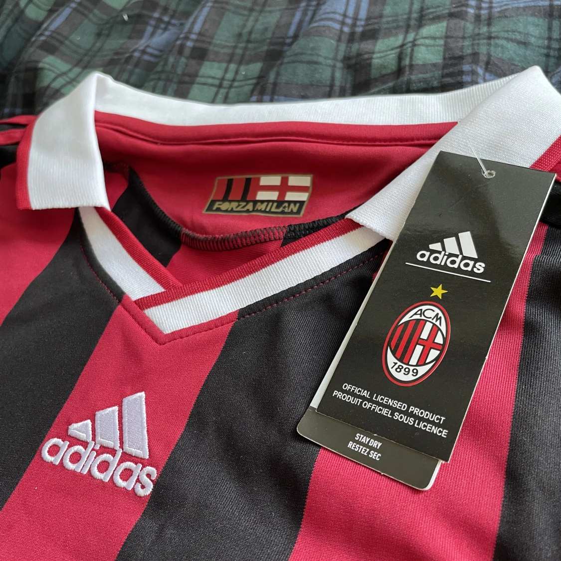 AC MILAN 09/10 LONG SLEEVE JERSEY RONALDINHO  - 91