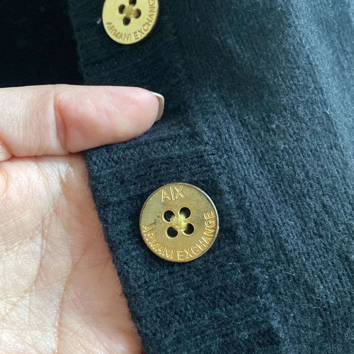 Svart kardigan  - 90