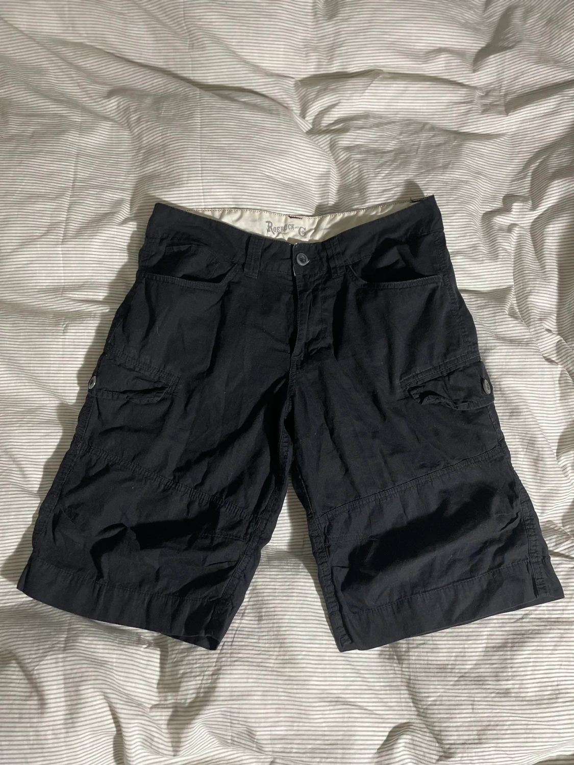 Street style cargo shorts