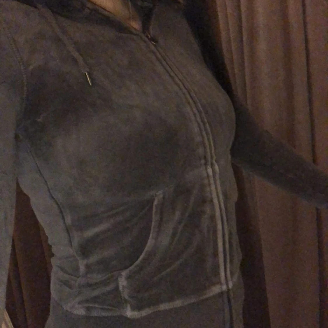 Mörkgrå kofta - 91