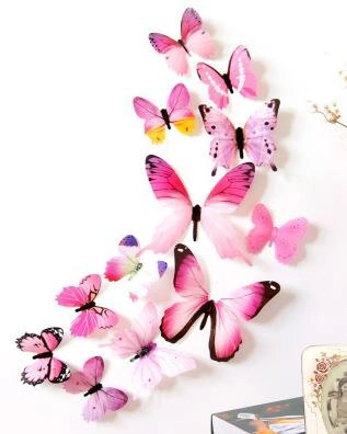 Dekorativa Fjäril / Simulering 3D ,Vägg, Gardin / Kylskåp Dekorativa