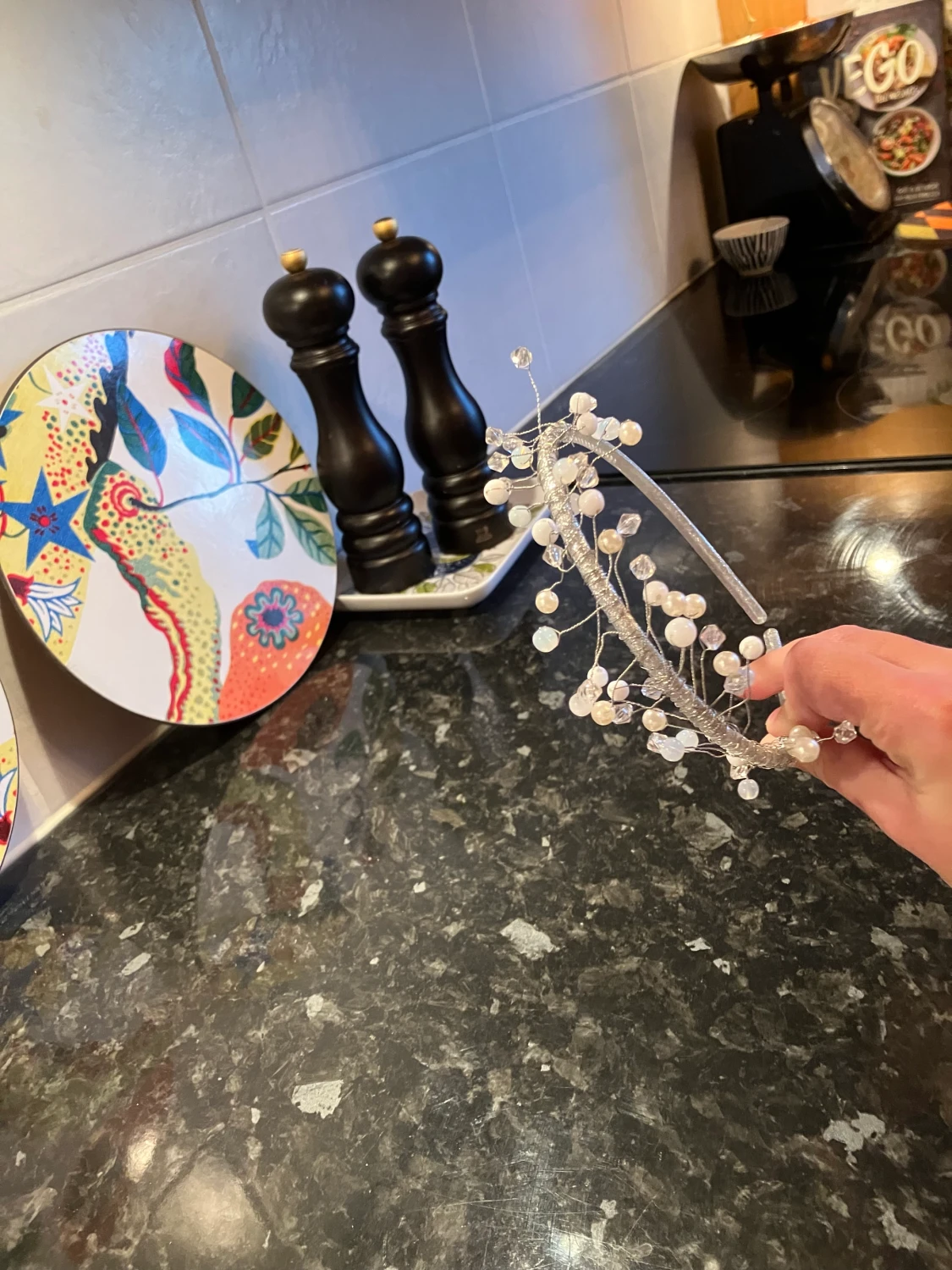 Snyggt hemmagjorda diadem som jag själv älskar  - 90