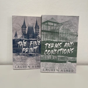 The fine print duologi - En duologi som aldrig blev läst men som är både prisbelönt och populär på booktok! Superfin kvalitet och korta kapitel!! 💙