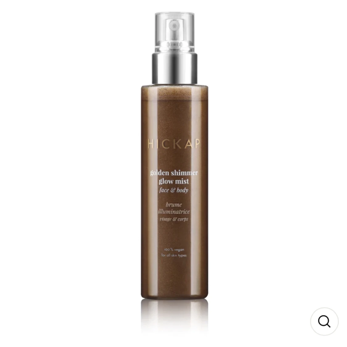 hickap golden shimmer glow mist