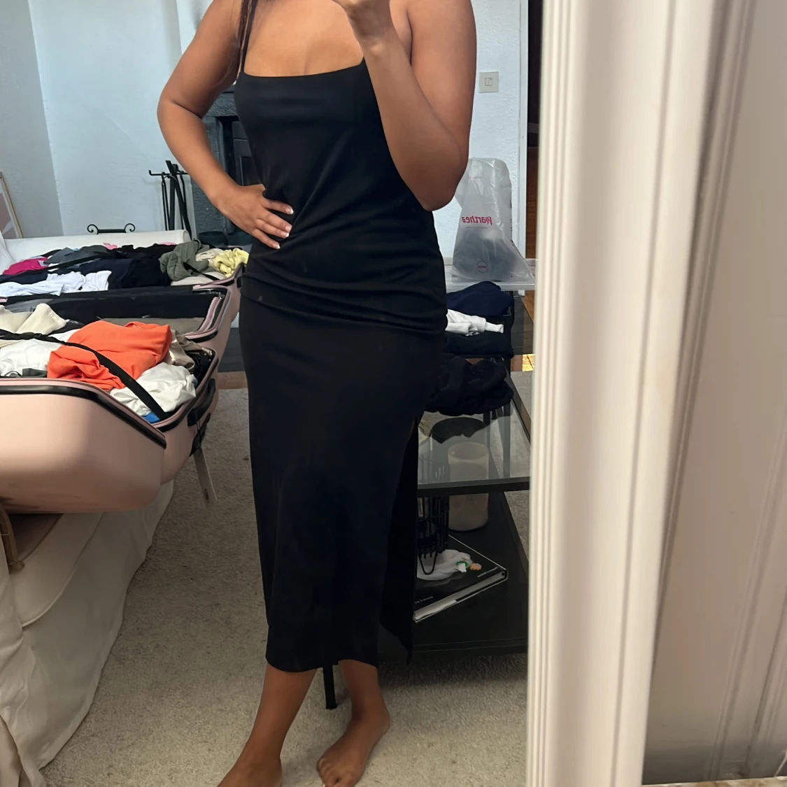 Svart hm klänning - 91