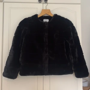 Pälsjacka Dorothy Perkins - Fejk pälsjacka i svart från Dorothy Perkins. Mjuk och len päls, oanvänd. Storlek 38 petite, så passar en 36/38