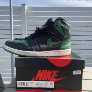 Jordan 1 Pinegreen 2.0 - Bra skick, inget synligt slitage Pris kan diskuteras vid snabb affär 
