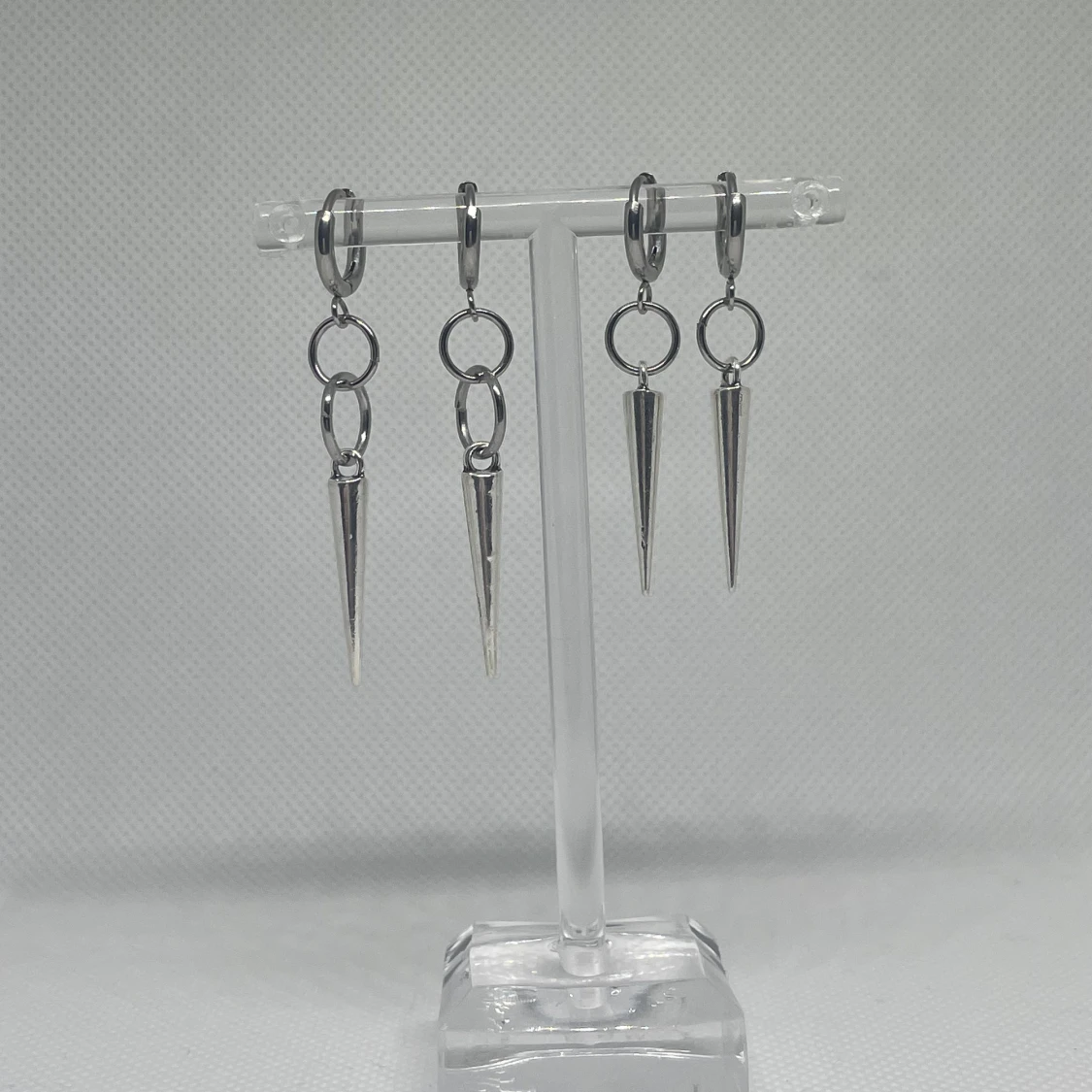 Long stud earrings sett - 90