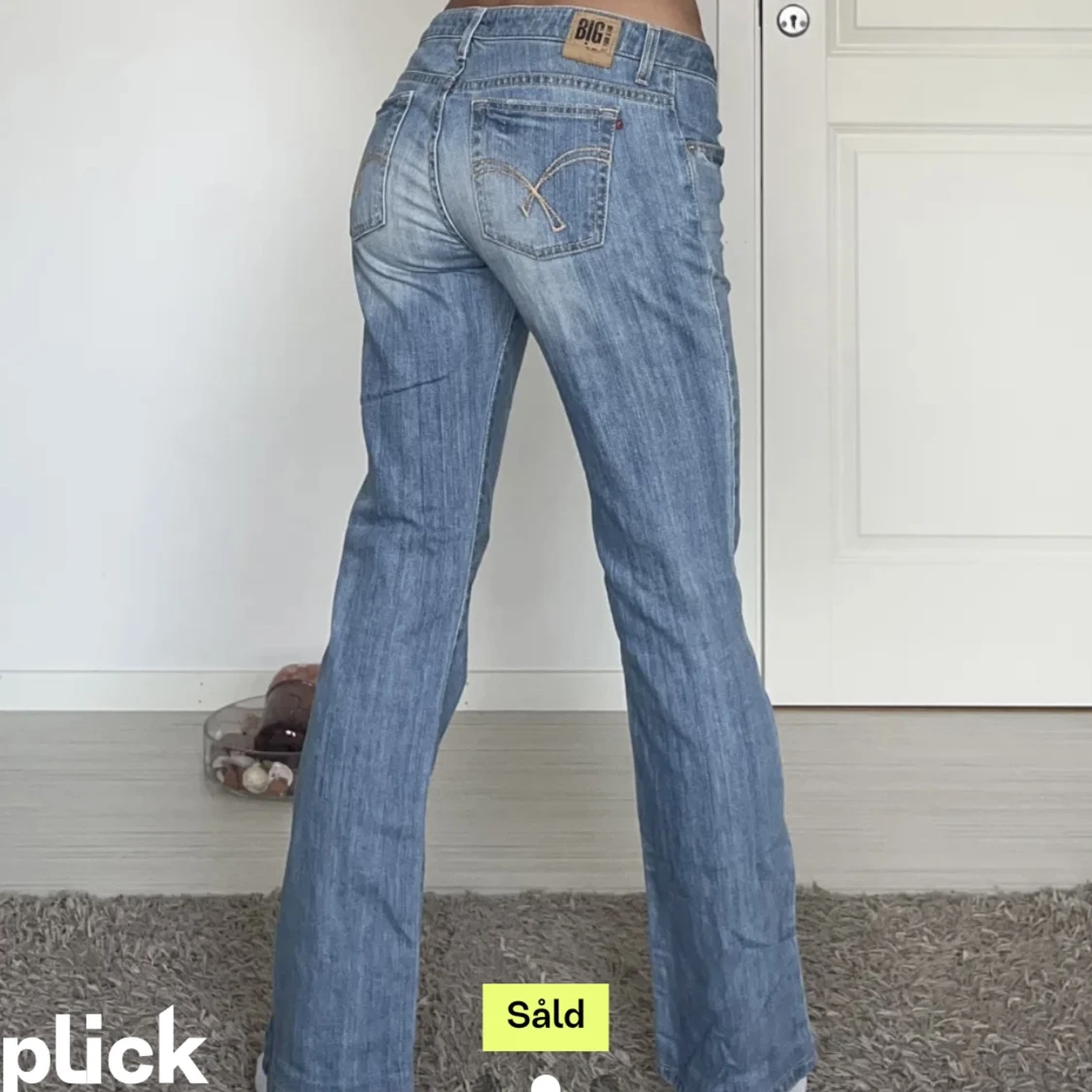 Lågmidjade jeans  - 90