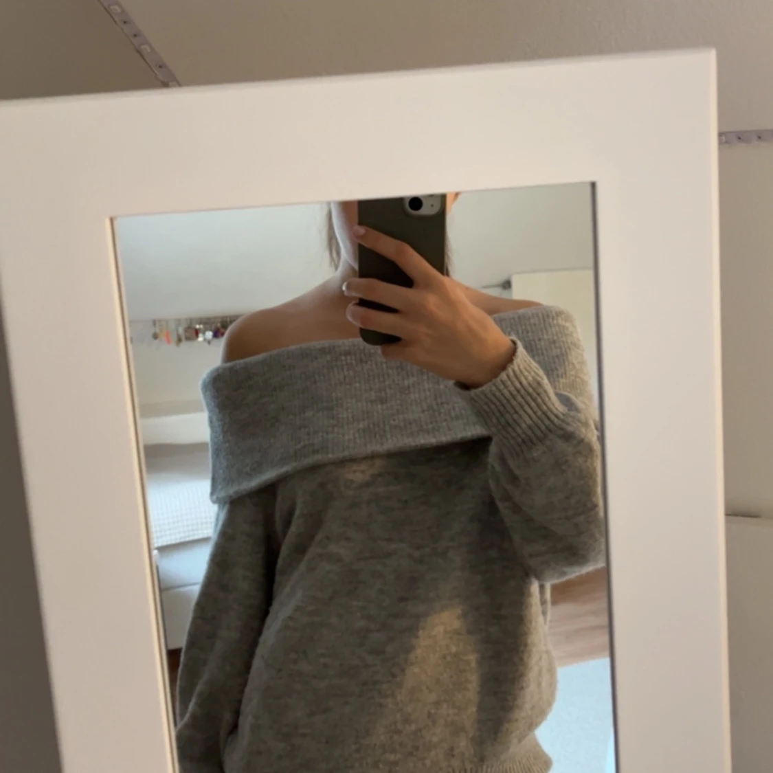 Stickad off shoulder - 90