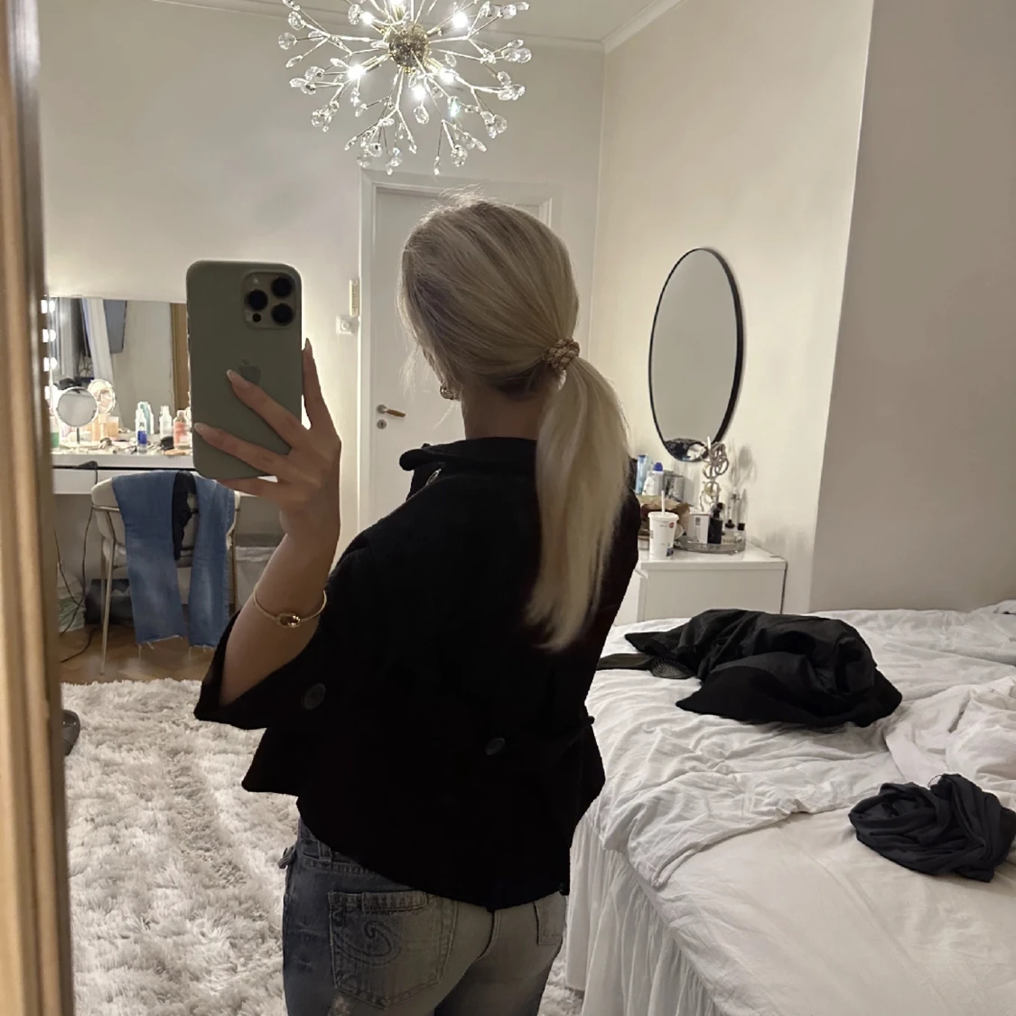 Trekvartsärmad kappa - 91