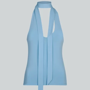 Bikbok choker topp - Använd 1 gång. På bandet finns det röda fläckar från whiteboard penna men det syns knappt. Osäker om jag ska behålla eller inte.