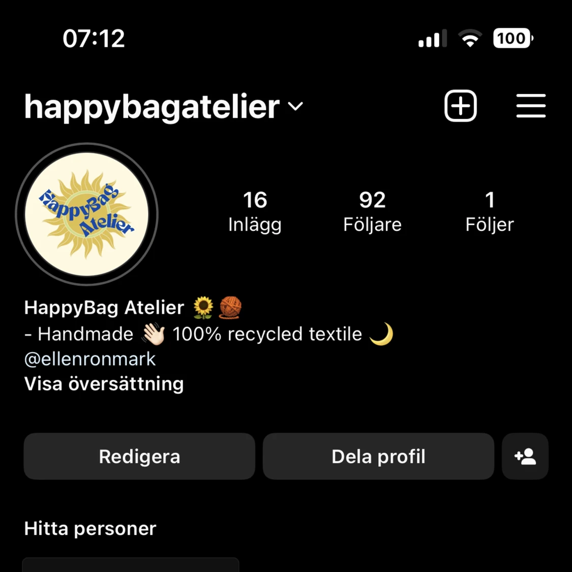 Säljer virkade väskor @happybagatelier - 90