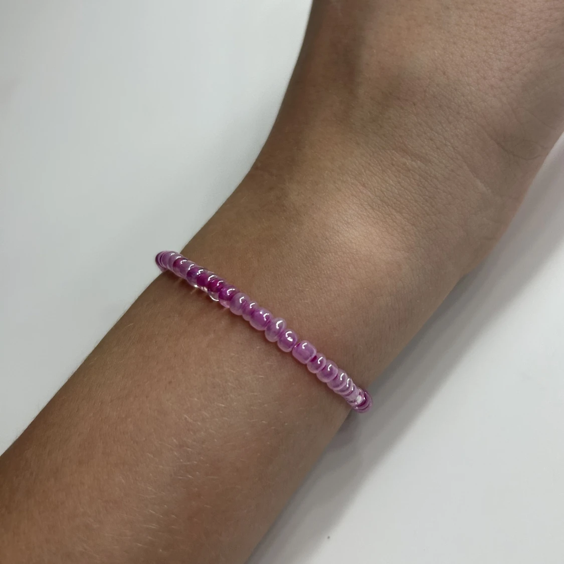 Rosa/lila armband 