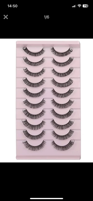 Fransar! - Säljer dessa fransar från shein som är naturliga och ser exakt ut som lash extensions! Dom är 9 par och säljs för 50kr. Möts up i Stockholm 