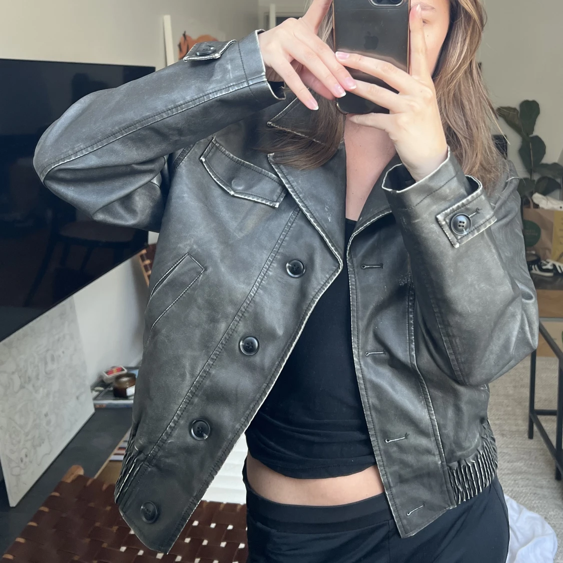 Läderjacka / skinnjacka