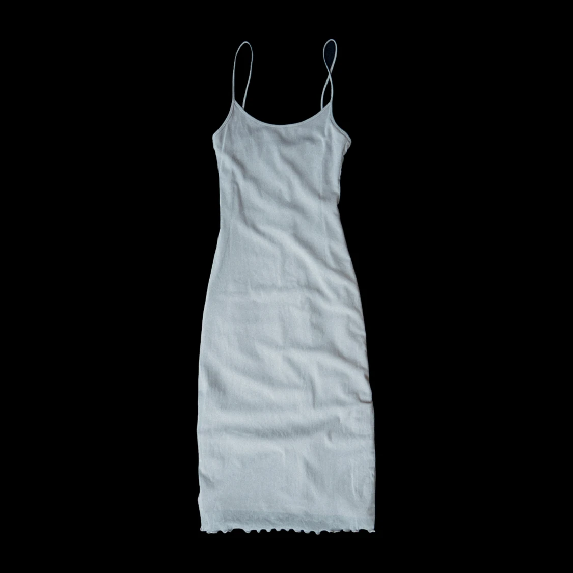 Midi slip dress / meshklänning