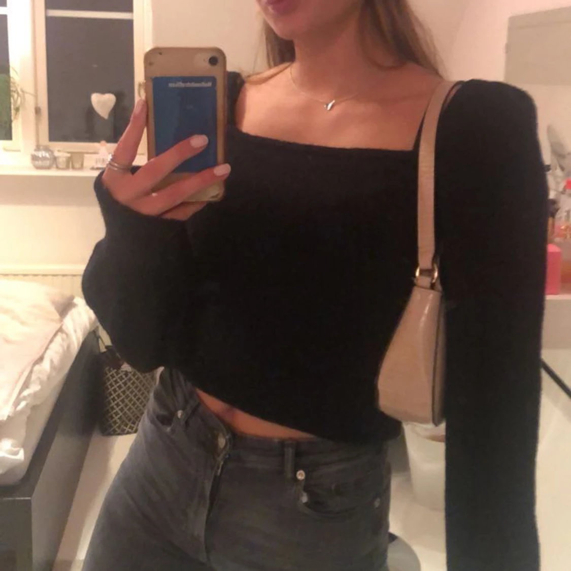 Stickad tröja  - 90