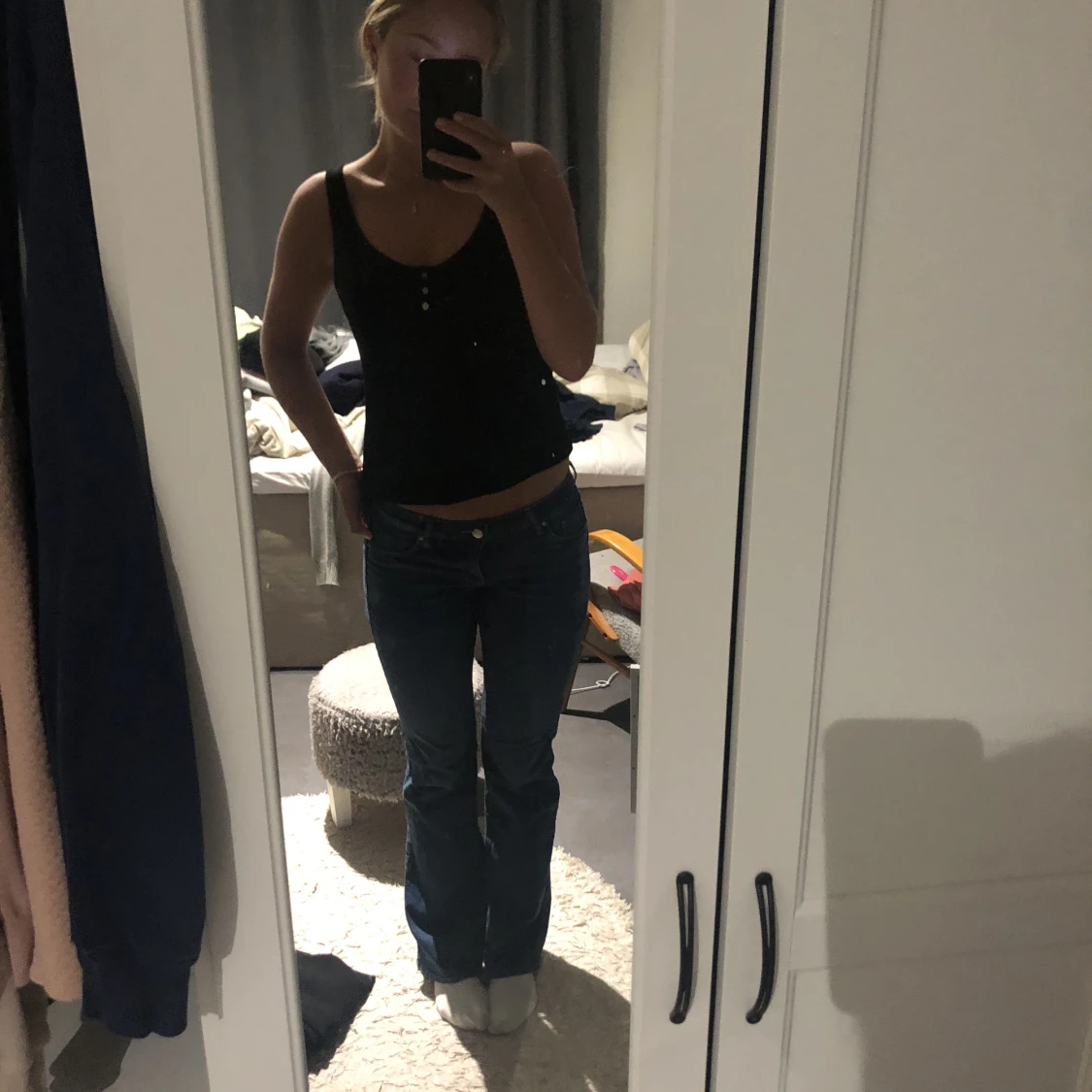 Low waist boot cut jeans - 90