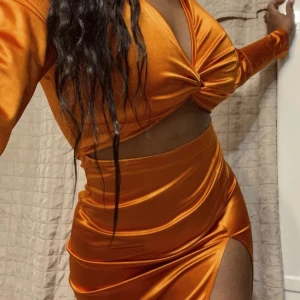Satin dress - Satin dress S/M