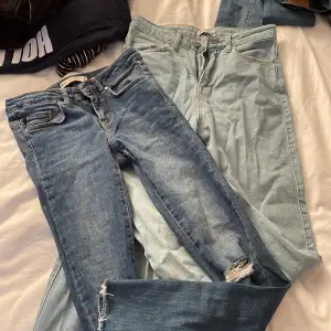 Madlady och Gina jeans, Gina mörkblå är använd och Madlady ljusblå är helt oanvänt! Hör av er vid fler frågor och ytterligare bilder🫶🏻