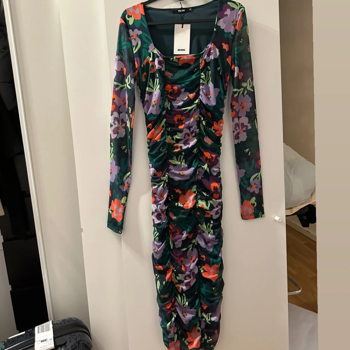 Mönstring långklänning